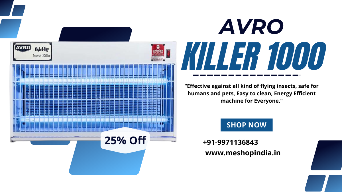 Say Goodbye to Pesky Bugs with Avro Flykil-lite Killer 1000 MS Body – Check Out the Price and Features.